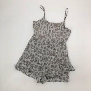 Altar’s State Reptile Print Romper - XS